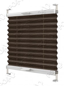 Жалюзі Плісе Paradise Темно-коричневий